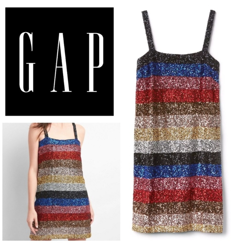 GAP Sequin Mini Dress